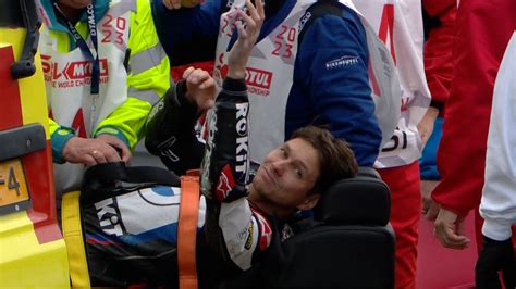 Van Der Mark Diagnosed With Left Femur Fracture After Race Crash