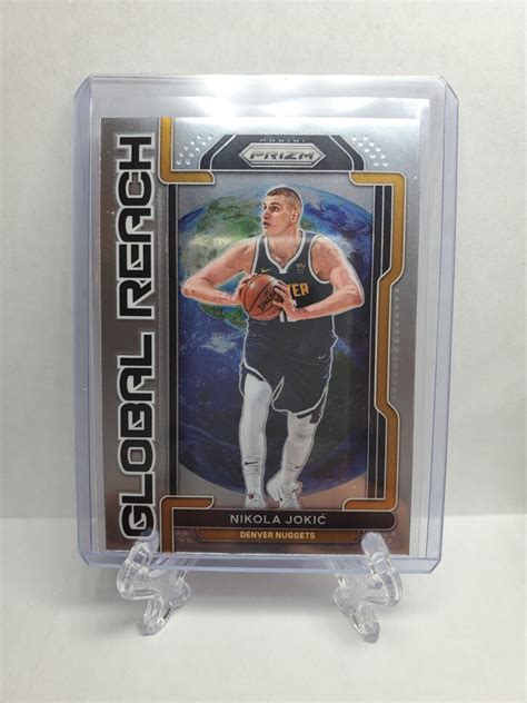 Panini Prizm Global Reach Nikola Jokic Denver Nuggets Ebay