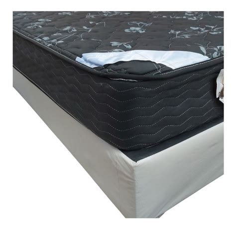 Sommier Ecocuero 2 Plazas Colchon Inducol Imperial Almohadas BELKIARE