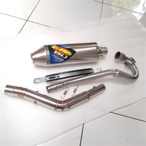 Fmf F4 1 Big Elbow Norifumi Exhaust Conical Open Specs Pipe Crf150 Xtz125 Xr200 Xr150 Klx150