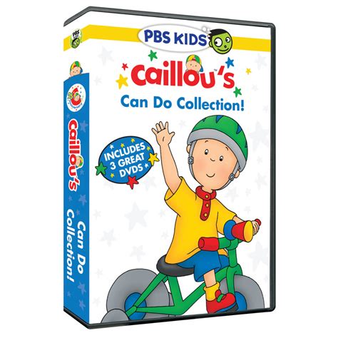 Caillou's Can Do Collection: 3 DVD-Set - Caillou