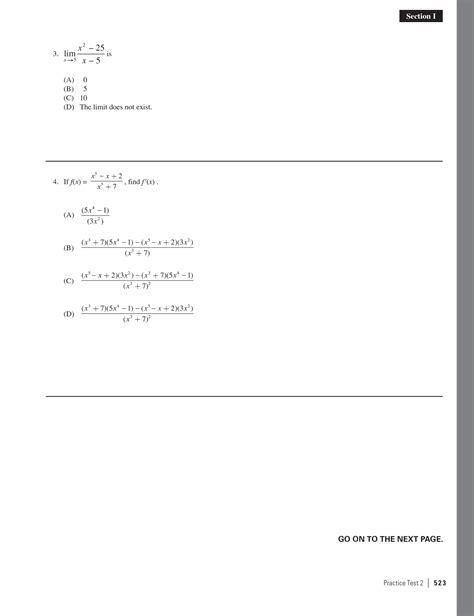 Extended Ebook Content For Cracking The Ap Calculus Ab Exam