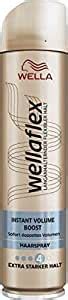 Wella Wellaflex Instant Volume Boost Hairspray Extra Strong Ml H