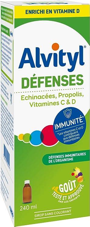 Alvityl Sirop Défenses Immunitaires Echinacées Propolis Vitamines