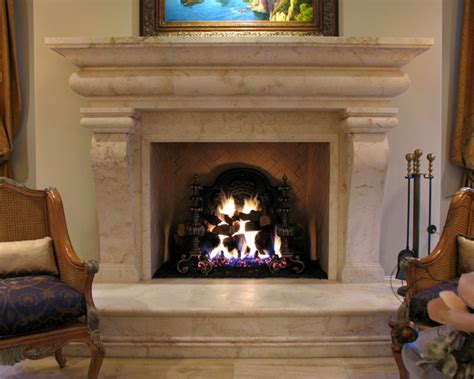 Custom Italian Tuscan Stone Fireplace Mantels Bt Architectural Stone