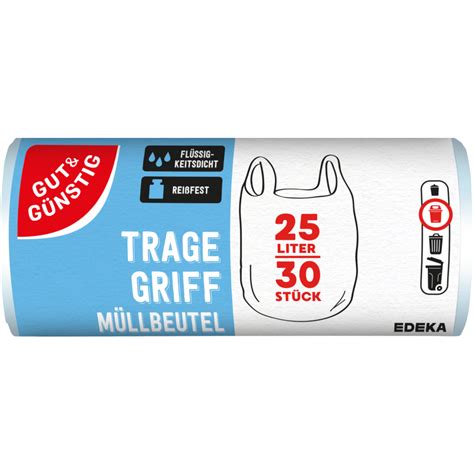 Gut G Nstig Tragegriff M Llbeutel Liter St Ck M Ll Und