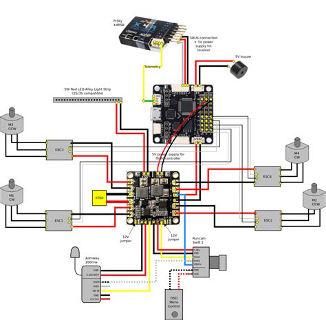 Raspberry Pi Drone Wiring Diagram