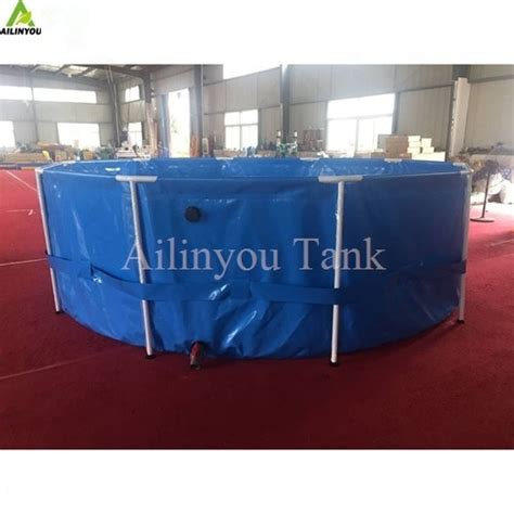 Recirculating Aquaculture System Foldable Pvc Aquaculture Fish Pond