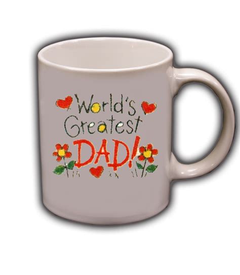 Personalized Custom Photo Father's Day Coffee Mug Gift #3 - Glasses & Mugs