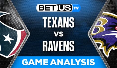 Preview And Picks Texans Vs Ravens 09 10 2023