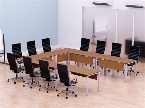 Mahmayi Figura 72 12 12 Seater Meeting Table For Conference Room U