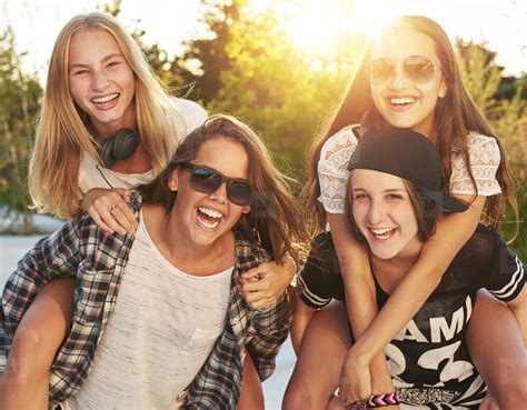 Teenage girls laughing stock photo (146010) - YouWorkForThem