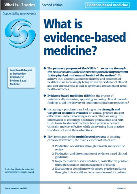 Overview Evidence Based Medicine Research Guides At Pennsylvania