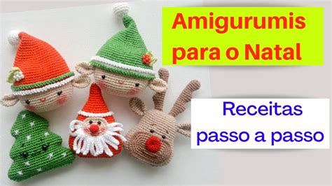 Amigurumi Para O Natal Amigurumi Natalino YouTube