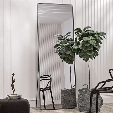 15 Mo Finance Antok Floor Mirror 64 X21 Full Length Mirror With