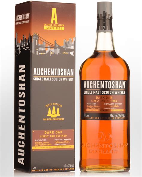 Auchentoshan Dark Oak Single Malt Scotch Whisky Ml Nicks Wine