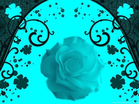 Turquoise Flower Wallpapers - Top Free Turquoise Flower Backgrounds ...