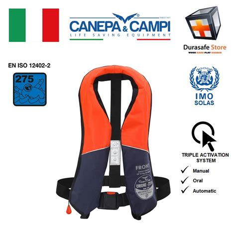 Canepa Campi Orione N Twin Chamber Inflatable Lifejacket With