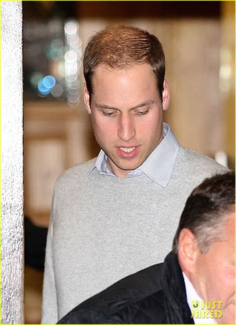 Prince William Leaves Hospital After Kate S Pregnancy News Photo