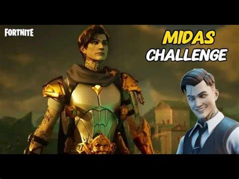 Midas Challenge Fortnite YouTube