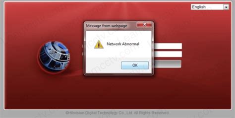 Hikvision Network Abnormal Issue Solved Learn Cctv