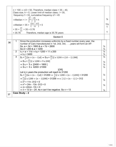 Cbse Class 10 Math Basic Sample Paper 2023 With Solutions And Marking Scheme India Today