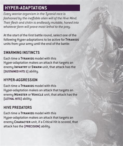 Warhammer K Th Edition Tyranids Pdf Rules