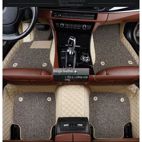 Tapis De Sol De Voiture Personnalis Double Couche Virus Adapt Pour