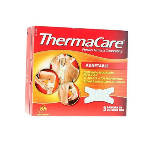 THERMACARE ADAPTABLE PARCHES TERMICOS 3 PARCHES De THERMOCARE Farmacia