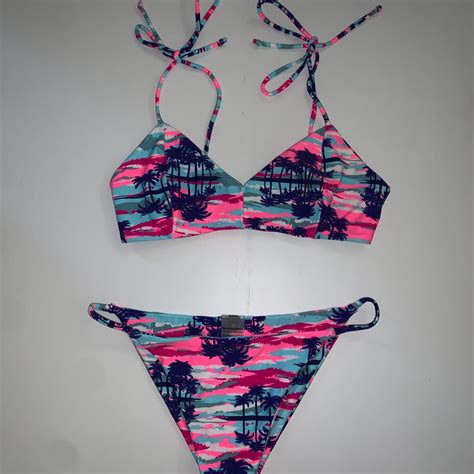 Authentic Blackbough Bikini Set Size Xs No Longer Depop