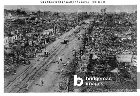 Image Of Japan Scene Of Destruction In Tokyo After The Great Kanto