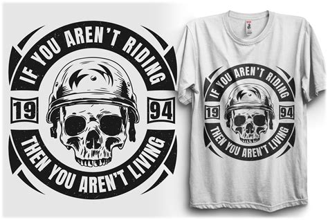 If You Arent Riding You Arent Living Graphic By Teexe · Creative Fabrica