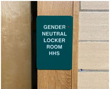 Gender Neutral Locker Room The Newest Addition To The Gym Hallway