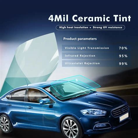 Aliexpress Buy 0 5x3m 4mil Solar Tint Heat Control Window Film