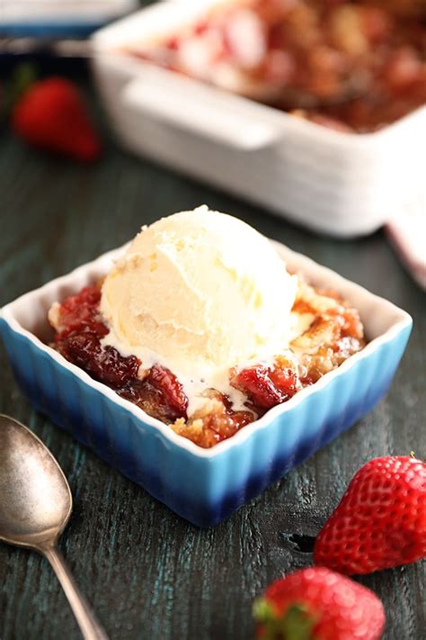 Strawberry Cobbler - Southern Bite