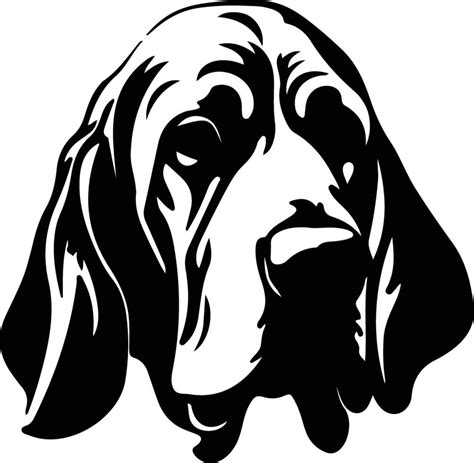 Bloodhound Silhouette Portrait 38497005 Vector Art At Vecteezy