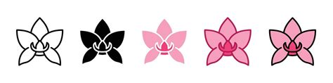 Orchid Logo Vector Art, Icons, and Graphics for Free Download