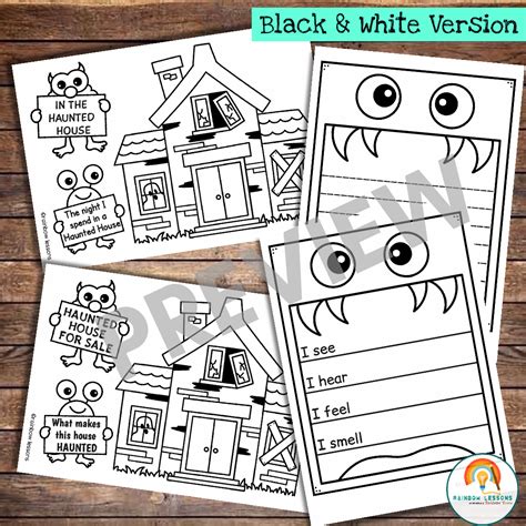 Haunted House Writing Activity Haunted House For Sale Writing