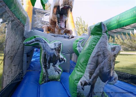 Jurassic World Obstacle Course Wet Or Dry Obstacle Course Magic