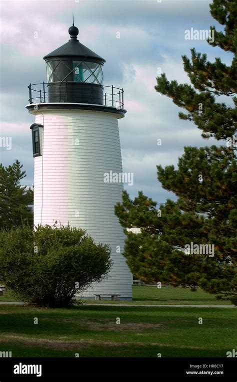 Newburyport Harbor Light Also Known As Plum Island Light Located On