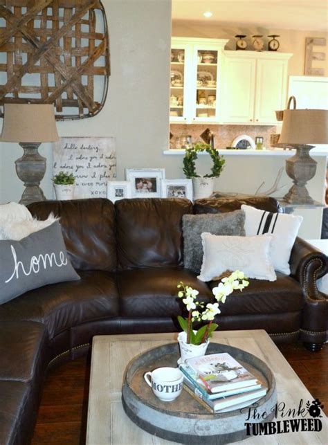 Brown Sectional Living Room Ideas – HOMYSTYLE