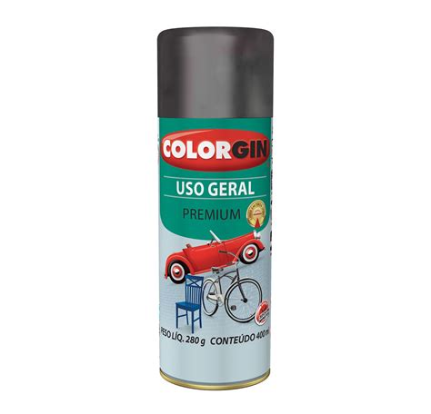 Spray Colorgin Uso Geral Grafite Executivo Loja Especializada