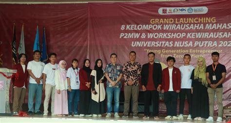 Grand Launching Kelompok Mahasiswa P Mw Workshop Kewirausahaan