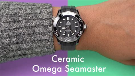 Black Ceramic Omega Seamaster Youtube