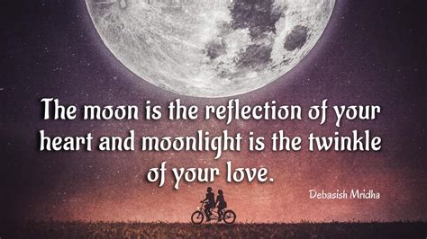 50+ Lovely Moon Love Quotes, Sayings for Her & Him