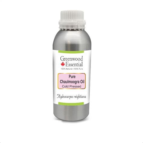 Buy Greenwood Essential Pure Chaulmoogra Oil Hydnocarpus Wightiana