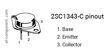 Sc C Npn Transistor Complementary Pnp Replacement Pinout Pin