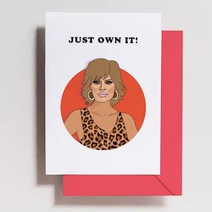 Lisa Rinna Birthday Card RHOBH Card Card Bravo Card - Etsy