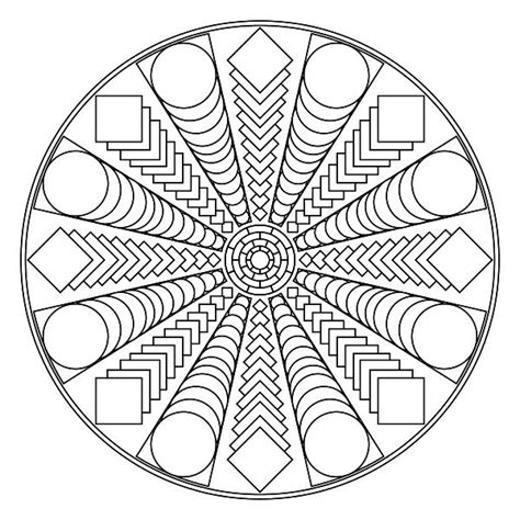 Adult Mandala Mindfulness Coloring Pages Free Printable Coloring Pages