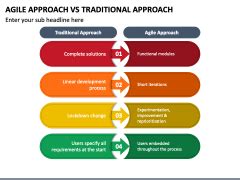 Agile Approach Vs Traditional Approach PowerPoint And Google Slides